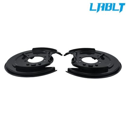 Pair Rear Brake Dust Shield for Subaru Outback (2000–2009) 26704AE040 26704AE050