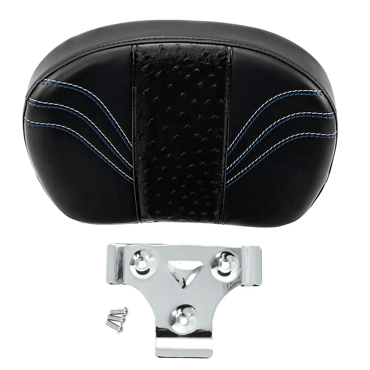 Backrest Pad for Harley Road King, Glide, Electra, Street Glide (Fits 2000–2023)
