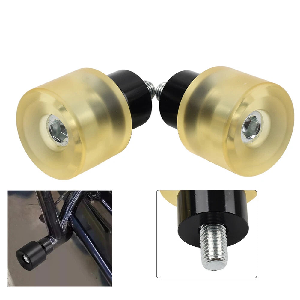 End Screw Bolt Ball Engine Guard Saddlebag Guards for Harley (M12) Gold