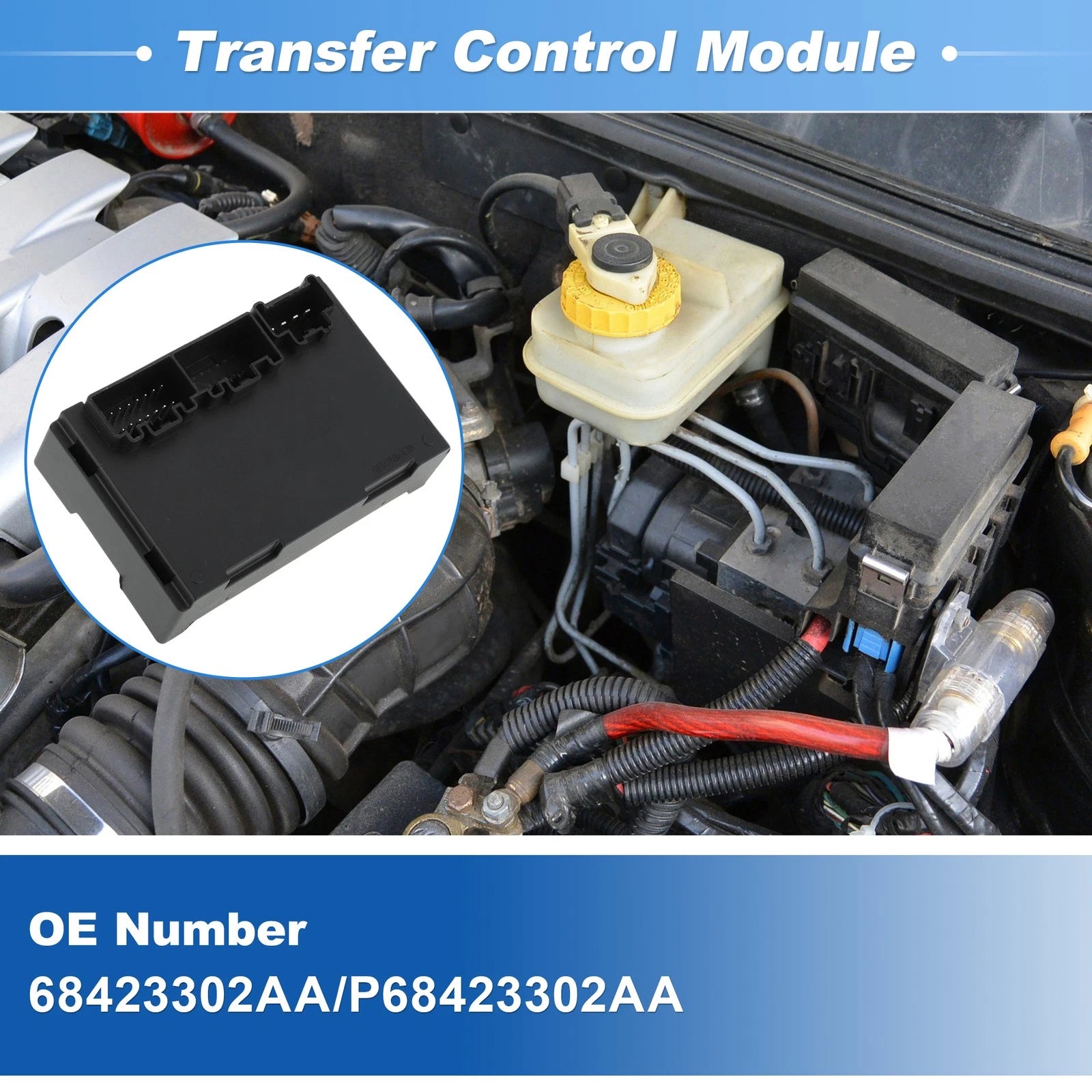 Transfer Case Control Module No. 68423302AA for Jeep Grand Cherokee (2019–2020)