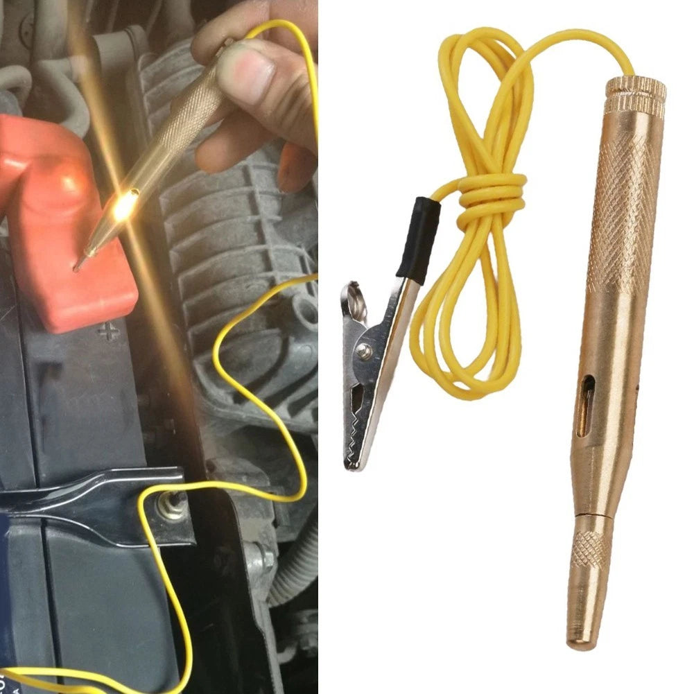 Circuit Testing Tool with Probe Light for DC Electrical System (6V 12V 24V)