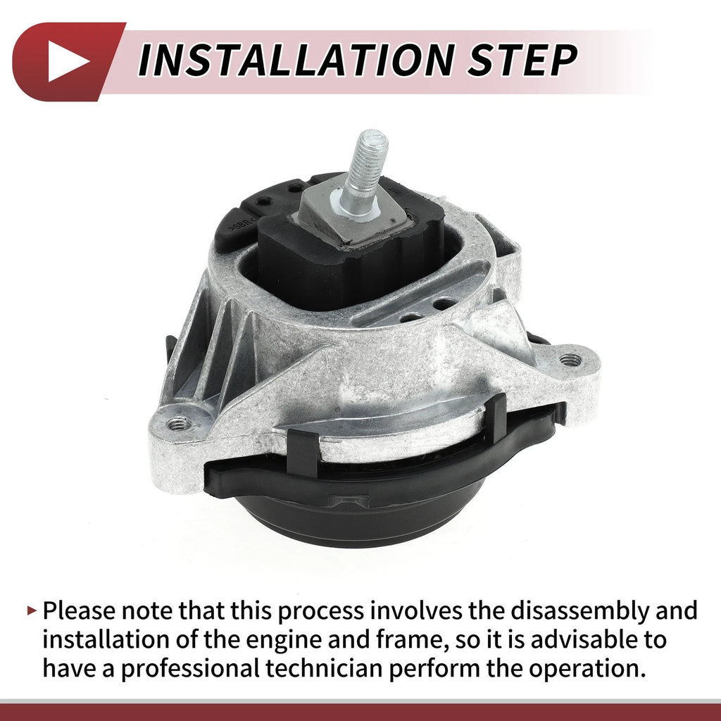 Engine Motor Mount Replacement for BMW 3 Series F35 (2012–2015 316Li)