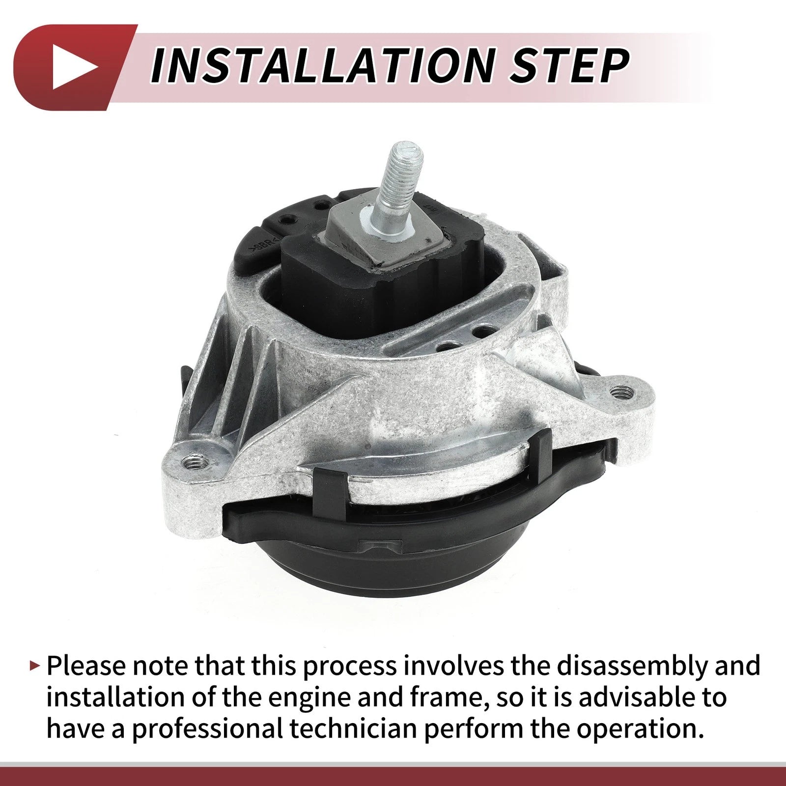 Engine Motor Mount Replacement for BMW 3 Series F35 (2012–2015 316Li)