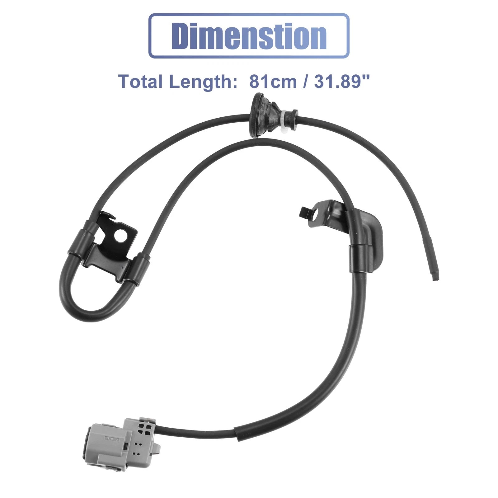 ABS Wheel Speed Sensor Rear Left Replacement for Toyota Camry (2012–2017)