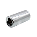 Socket Adapter 3/8 to 1/2 Inch Square Drive Hex Bit Holder for Tight Spaces