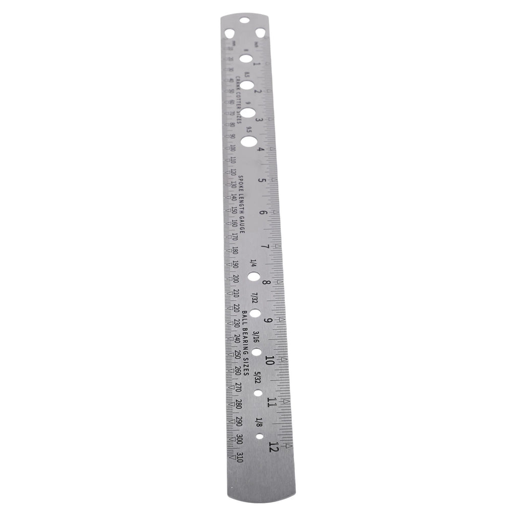 Spoke Length Measuring Tool for Crank Lock Set Screw Diameter