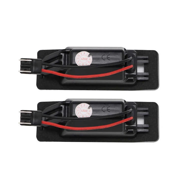 2X White LED License Plate Lights for Infiniti Q50 (2014–2017)