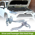 Hood Hinge Set OEM Replacement for Toyota Corolla 2009–2013 Front Pair