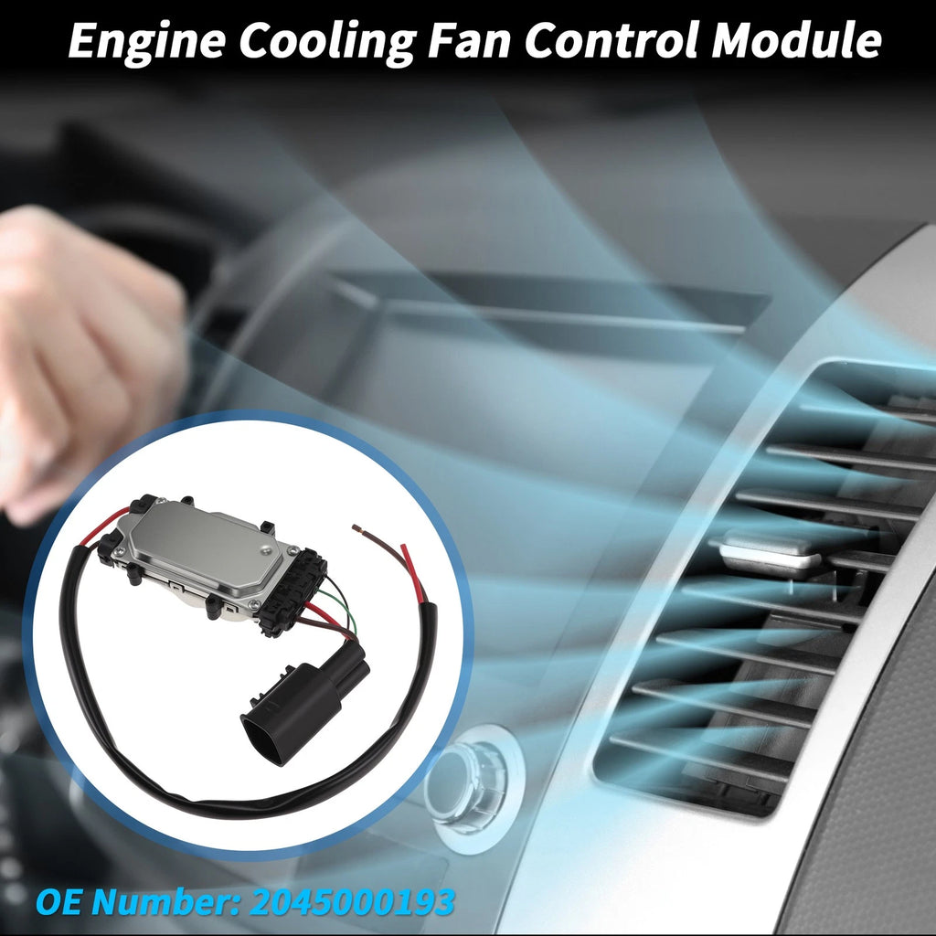 Engine Cooling Fan Control Module Replacement for Mercedes-Benz C-Class (2015–2021)