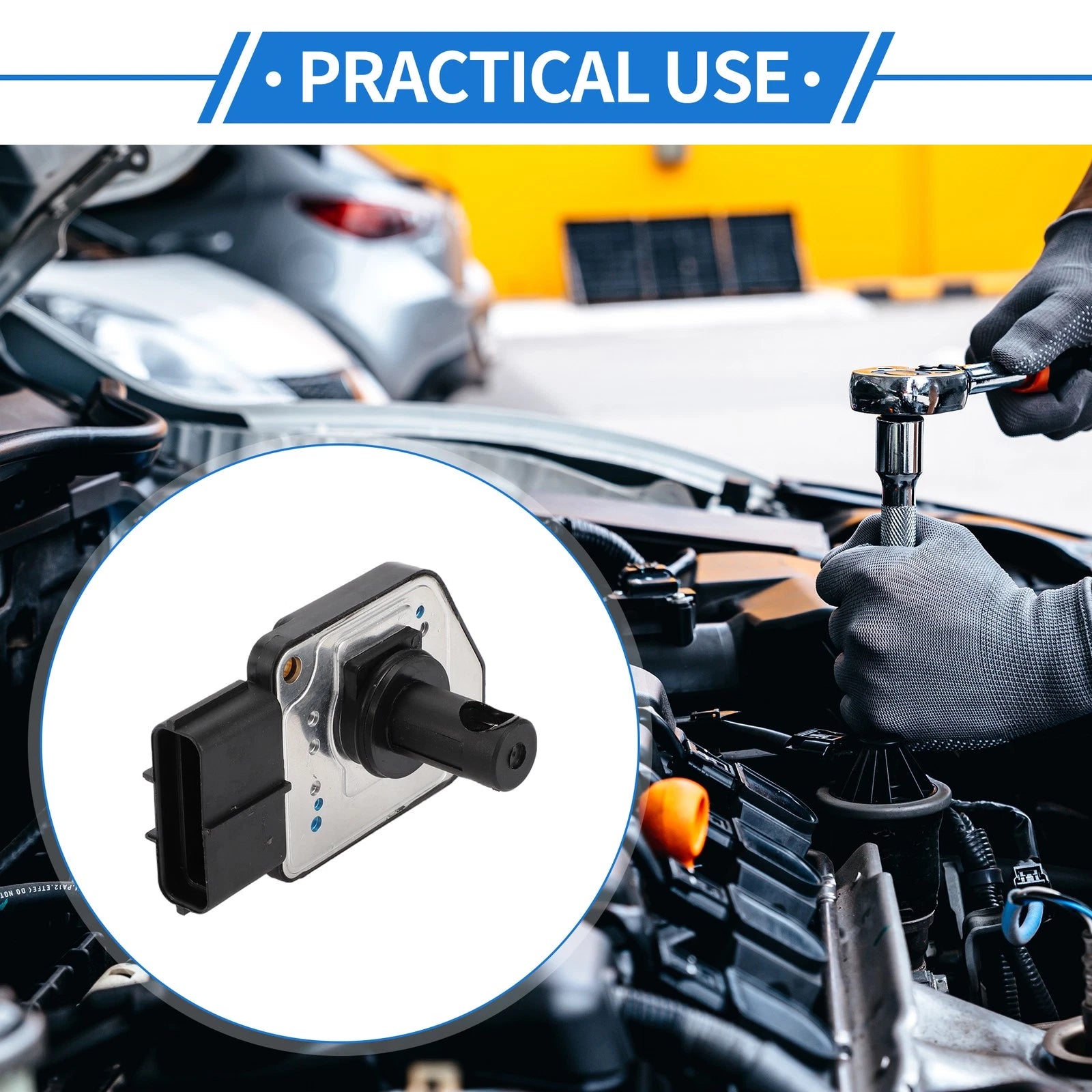 Mass Air Flow Sensor Meter Replacement for Mazda 626 Mk V (1998–2002)