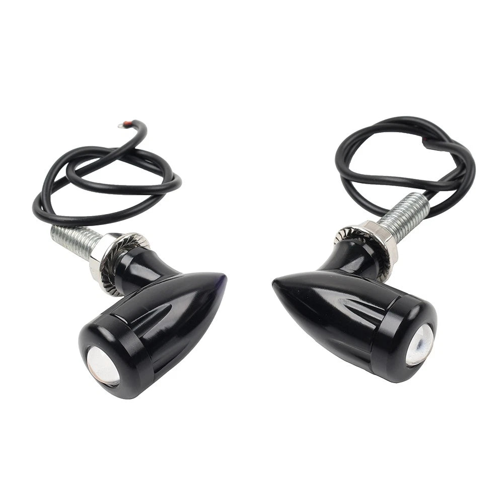 Mini Turn Signal Light Blinker for Harley Bobber Cafe Racer