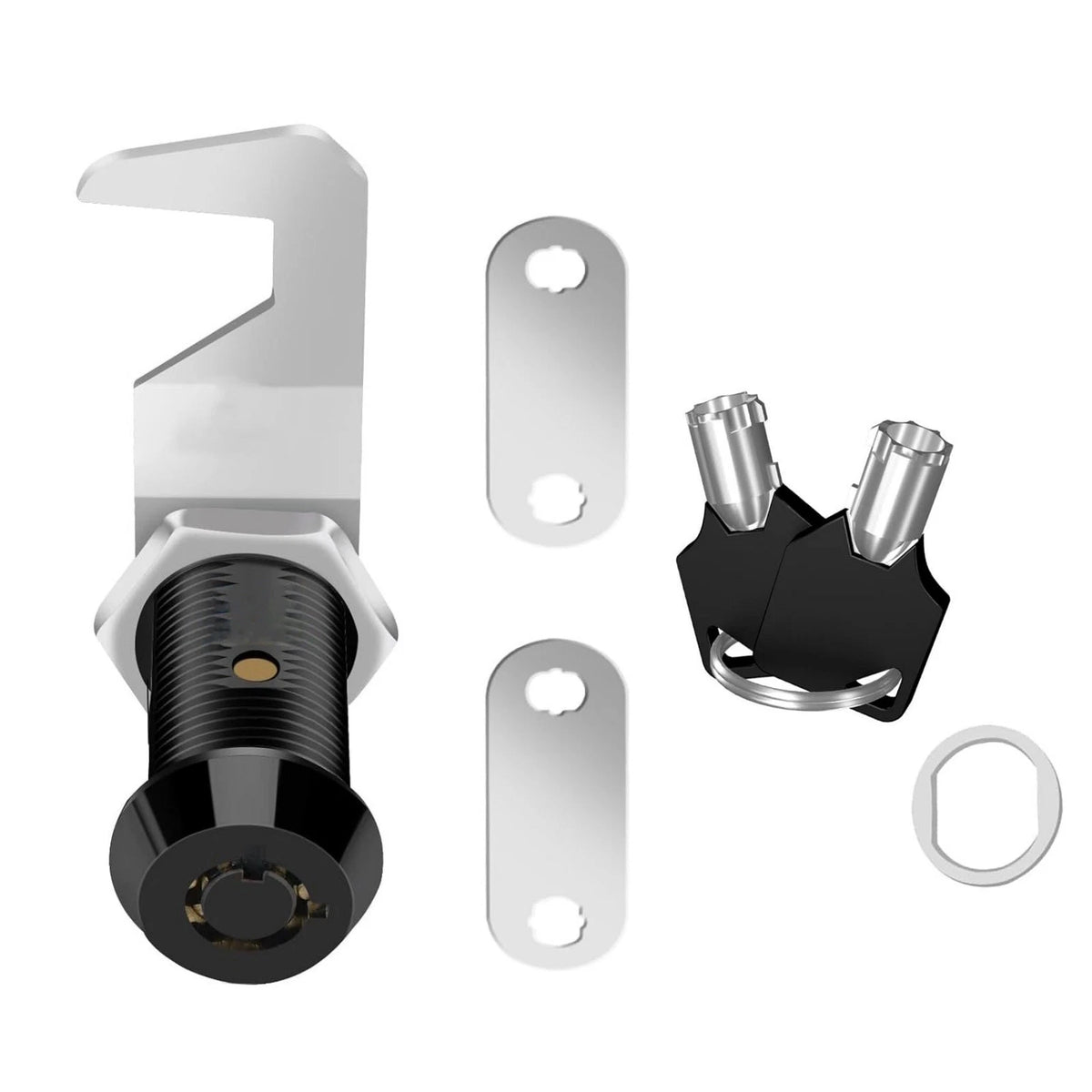 Replacement Black Cam Lock 5/8" for Tool Box Cabinet Mailbox RV Door