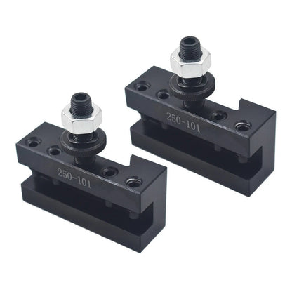 2Pcs AXA #1 Quick Change Tool Post Turning & Facing Holder for Lathes