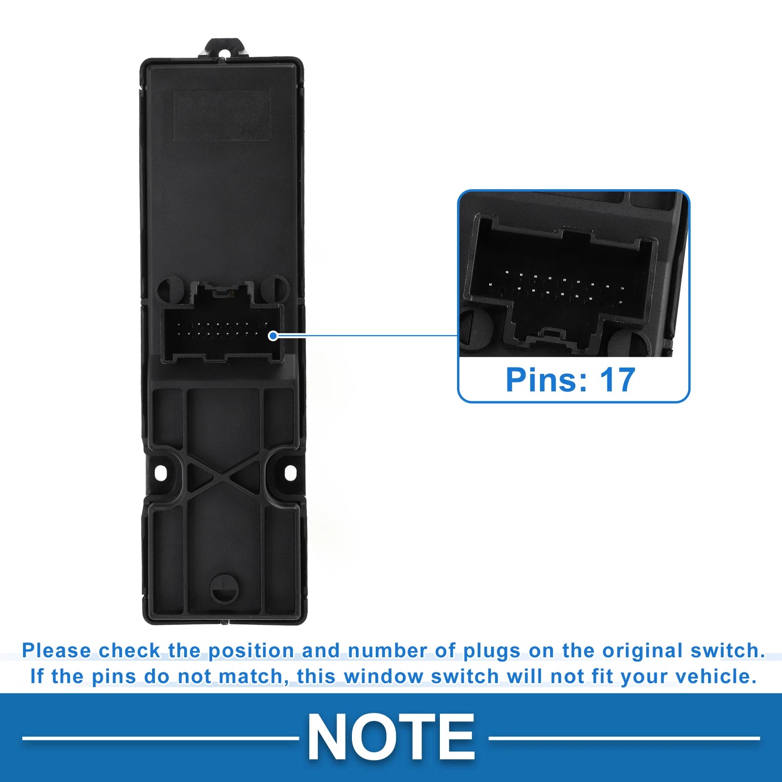 Front Driver Side Power Window Switch for Ford Explorer (2002–2010)