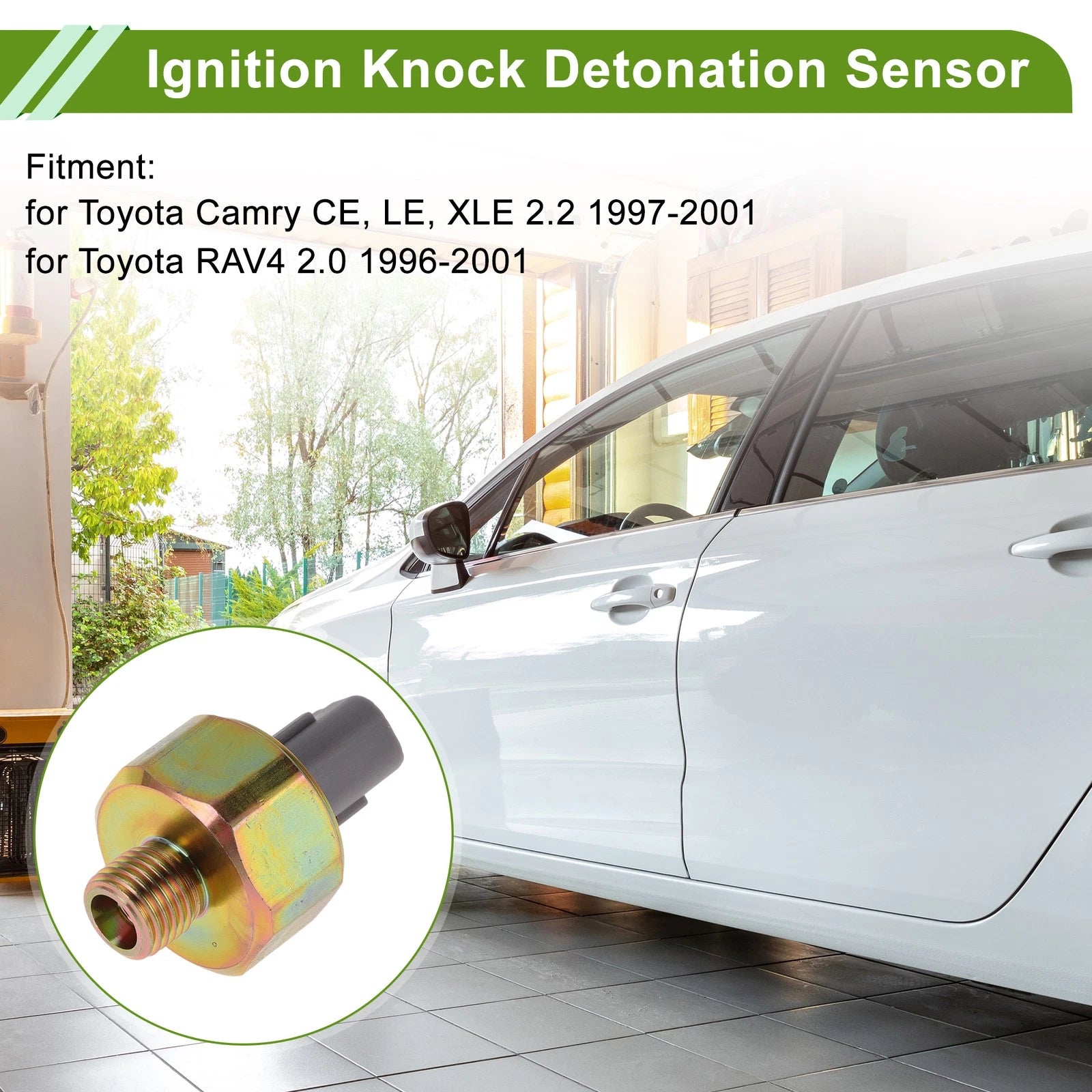 Ignition Knock Detonation Sensor for Toyota Camry (1997–2001) Replacement