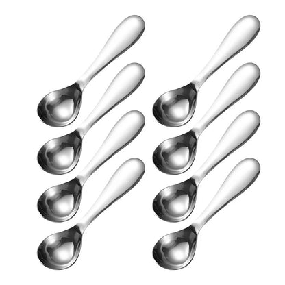 8PCS Stainless Steel Ice Cream Ball Spoon Set for Melon Sorbet Pudding