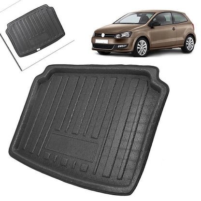 Rear Trunk Cargo Floor Mat Cover for Volkswagen Polo Hatchback (2010–2017)