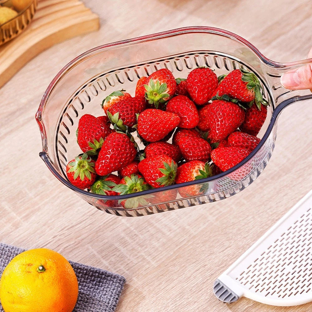 Rice and Fruit Washing Tool for Kitchen Tasks