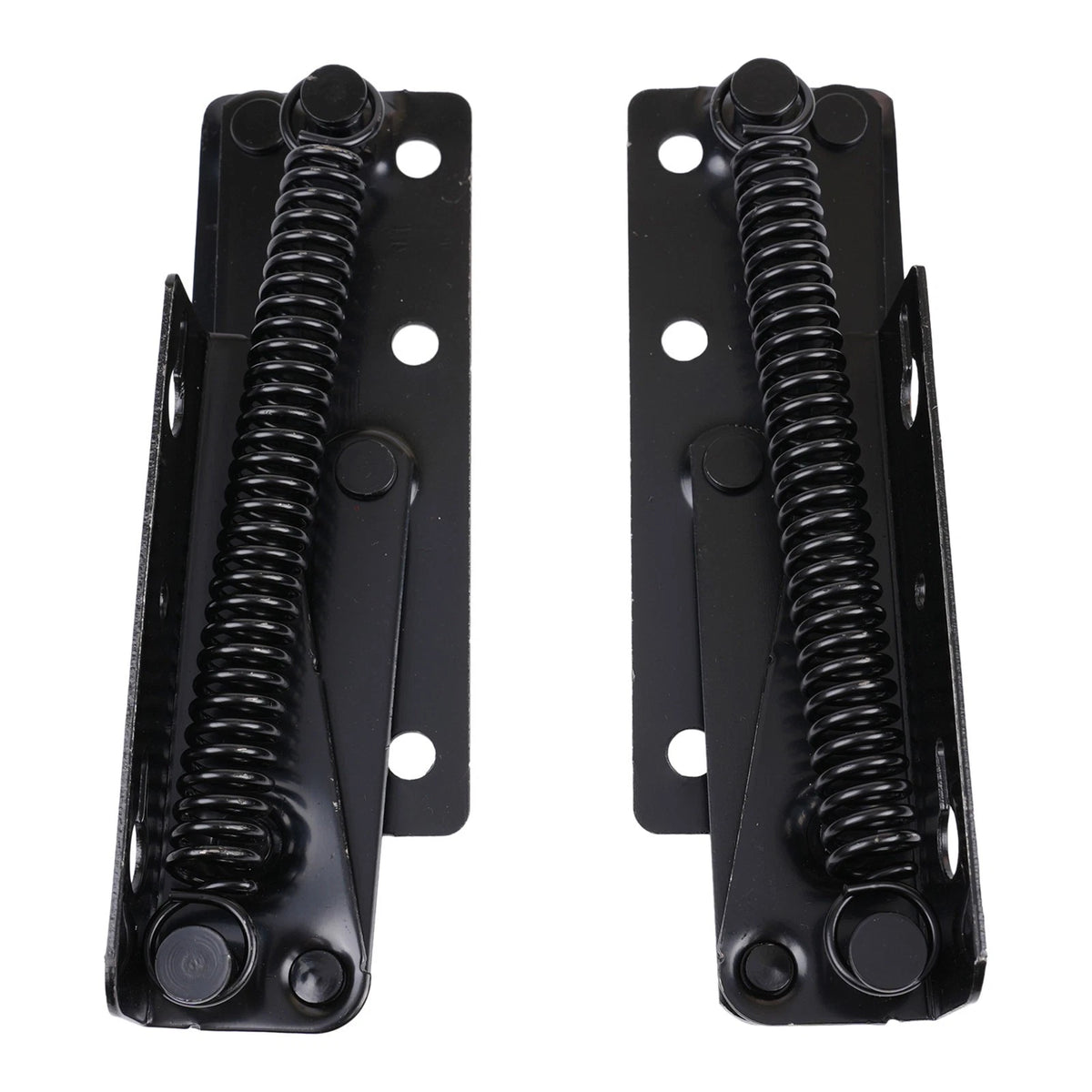 2Pcs Adjustable Angle Mechanism Hinge for Sofa Bed Hardware Black Steel