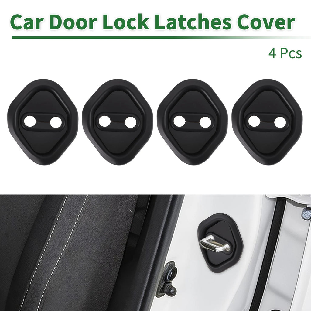 Car Door Lock Latch Cover Front Set for Honda Civic (2006–2025) Plastic