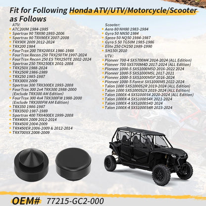 2 Seat Stopper Rubber Cushion for Honda ATV UTV Motorcycle (77215-GC2-000)
