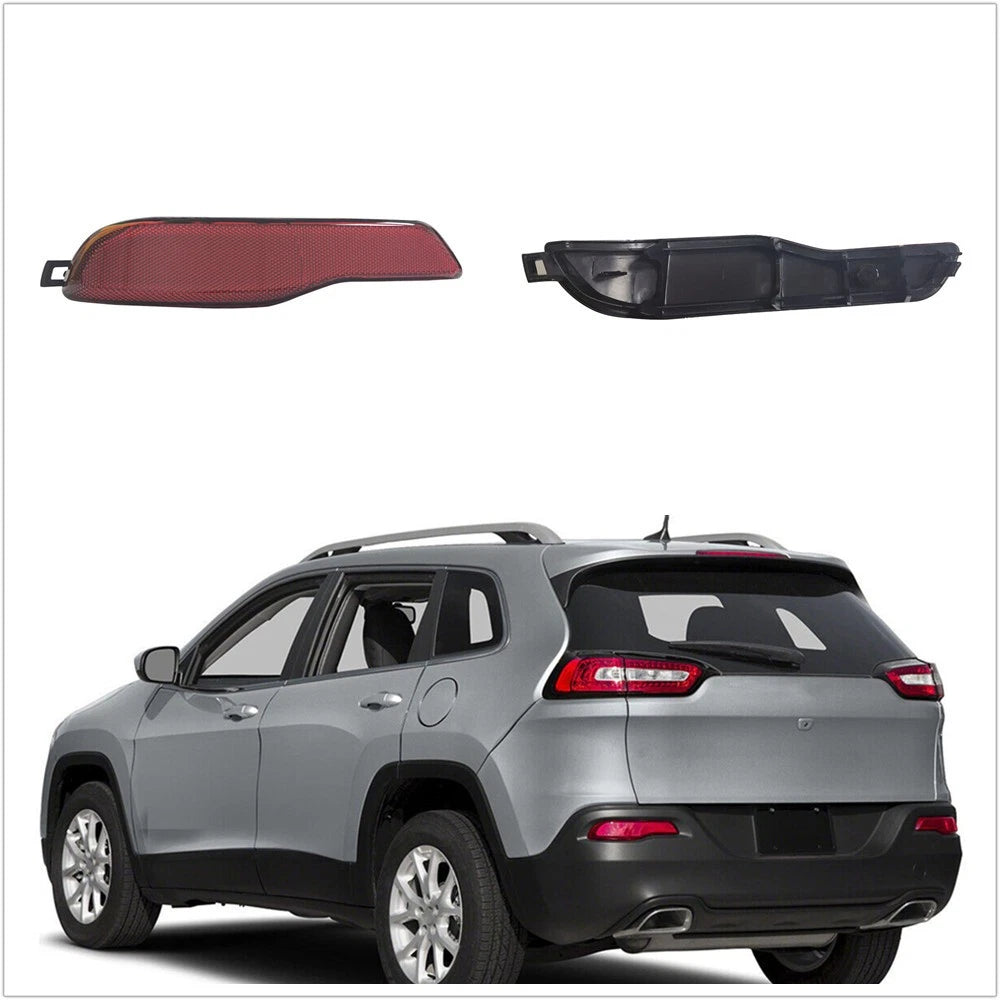 Rear Left Bumper Reflector for Jeep Cherokee (2014–2018) 68105145AC, 68102877A