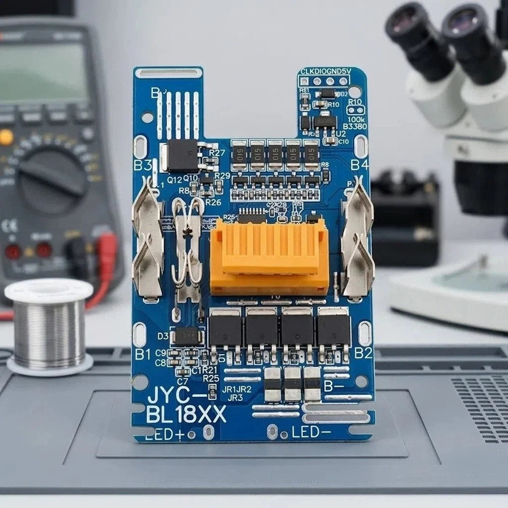 21700 Protection Board for 5S 18V with LED Status Indicators