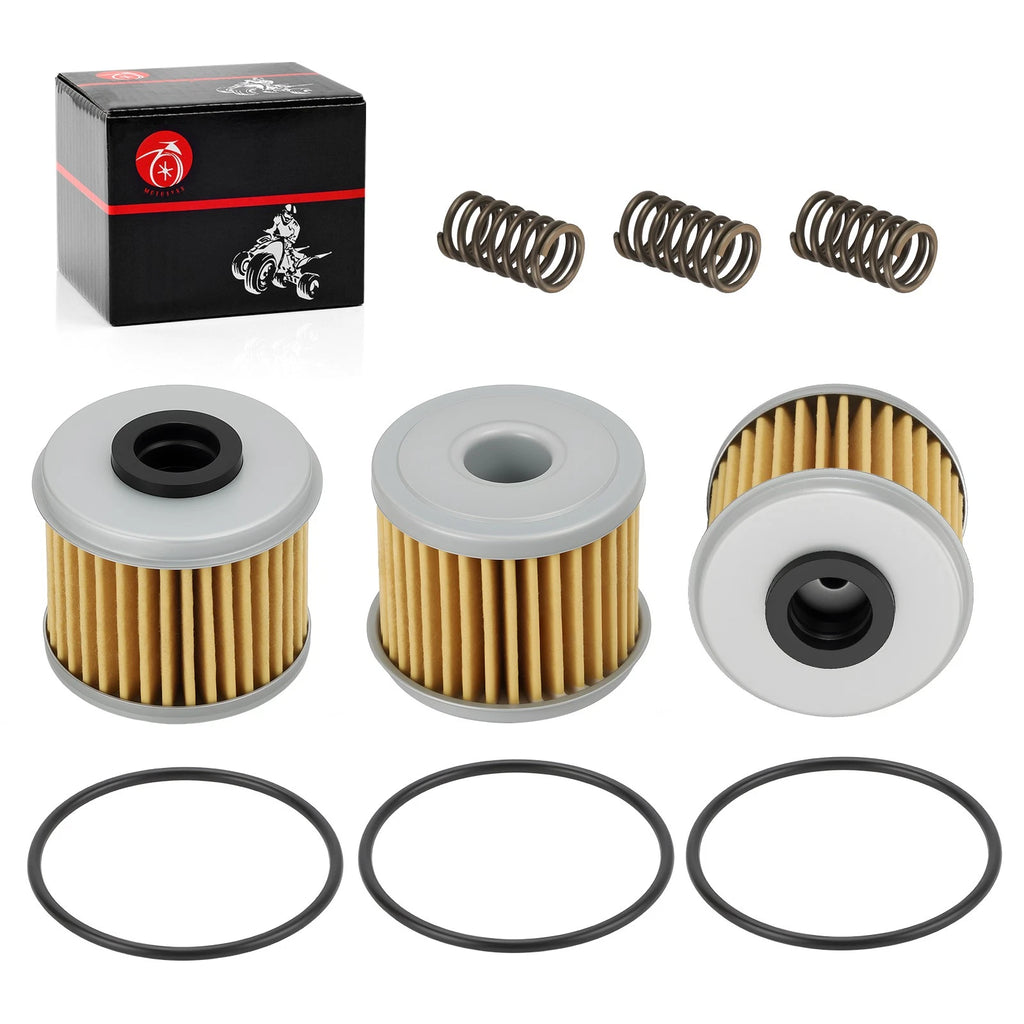 3 Pack Oil Filter Kit for Honda CRF150R CRF150RB CRF250R CRF250X CRF450R CRF450X