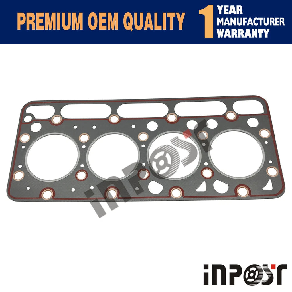 V1512 Cylinder Head Gasket Kit for Kubota Engine (Graphite)