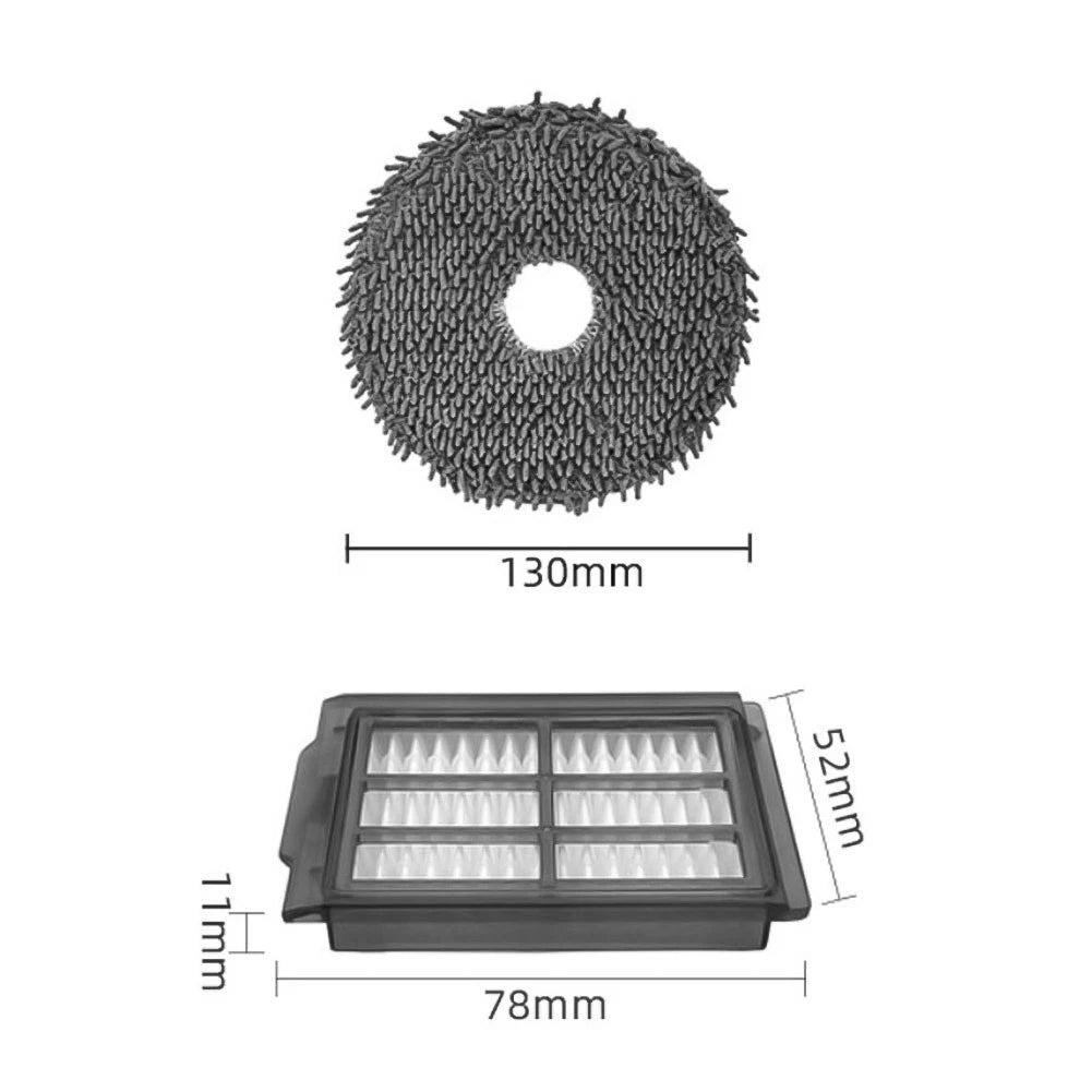 Set of 4 Filters for 3i P10 Ultra Vacuum Cleaner