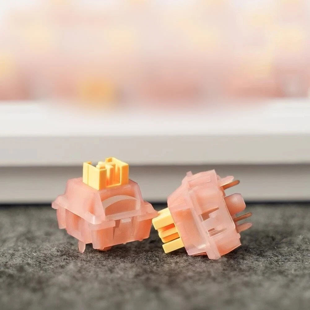 35pcs Mechanical Keyboard Linear Tactile Silent Switches Hot Swap