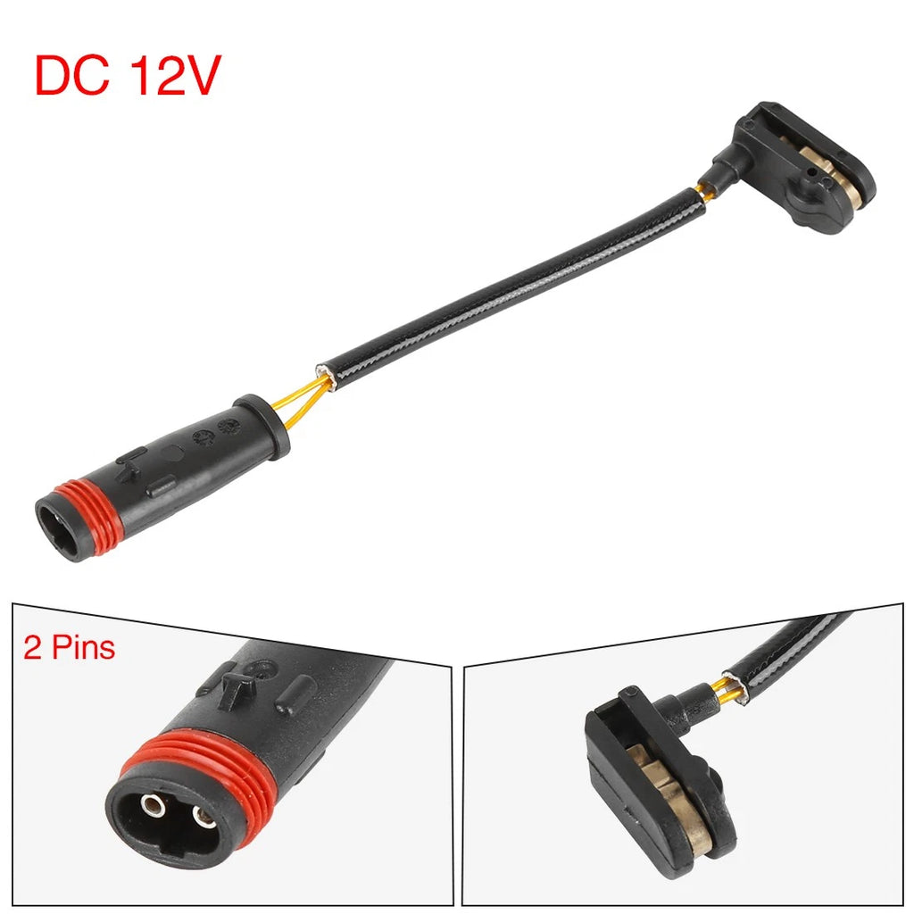 Brake Pad Wear Sensor Front Rear Replacement for Dodge Sprinter 2500 (2010–2018)