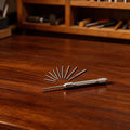 Pin Vise Hand Chuck Double End with 10 Drill Bits for Craft and Watchmaking