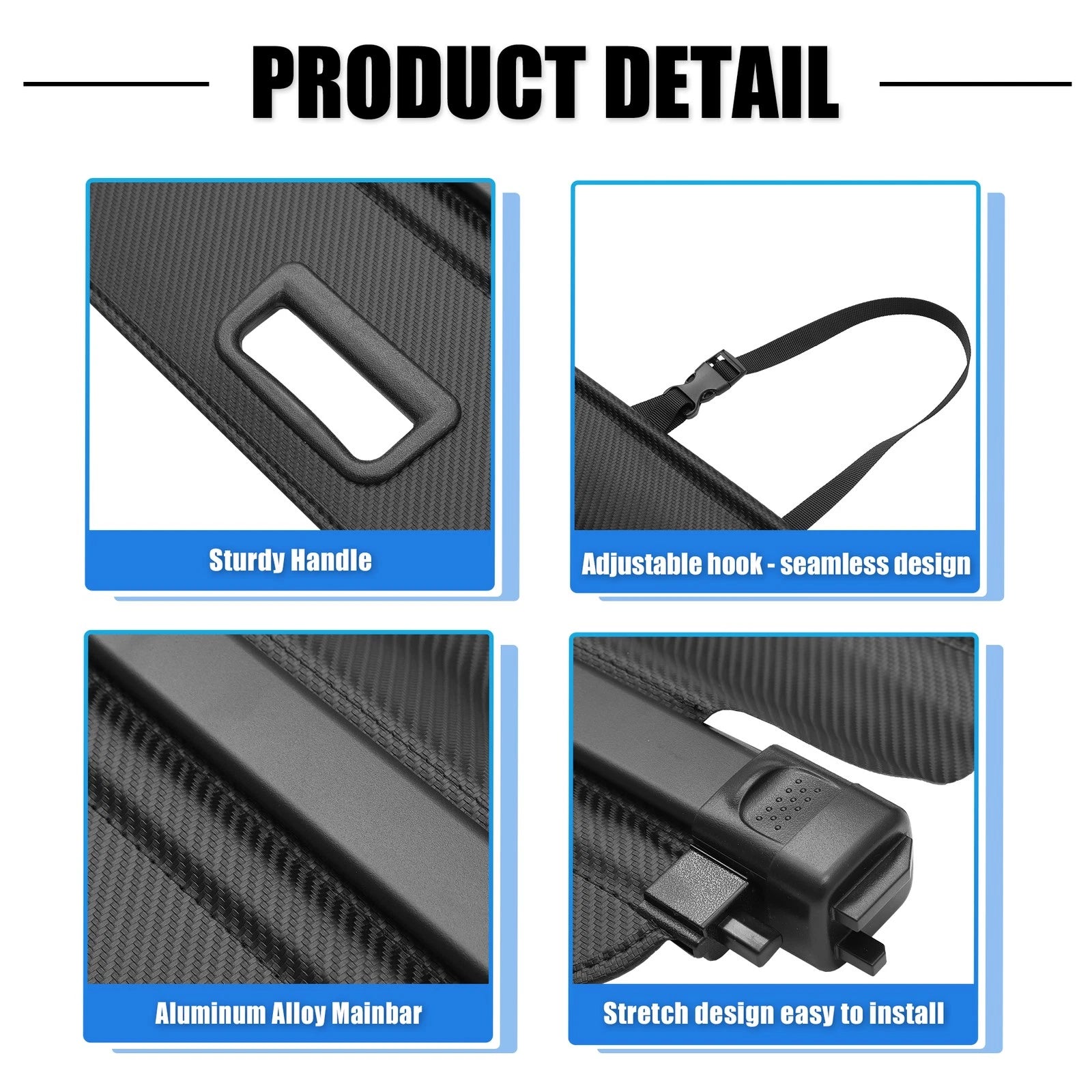Retractable Cargo Cover for Honda HR-V (2015–2022)