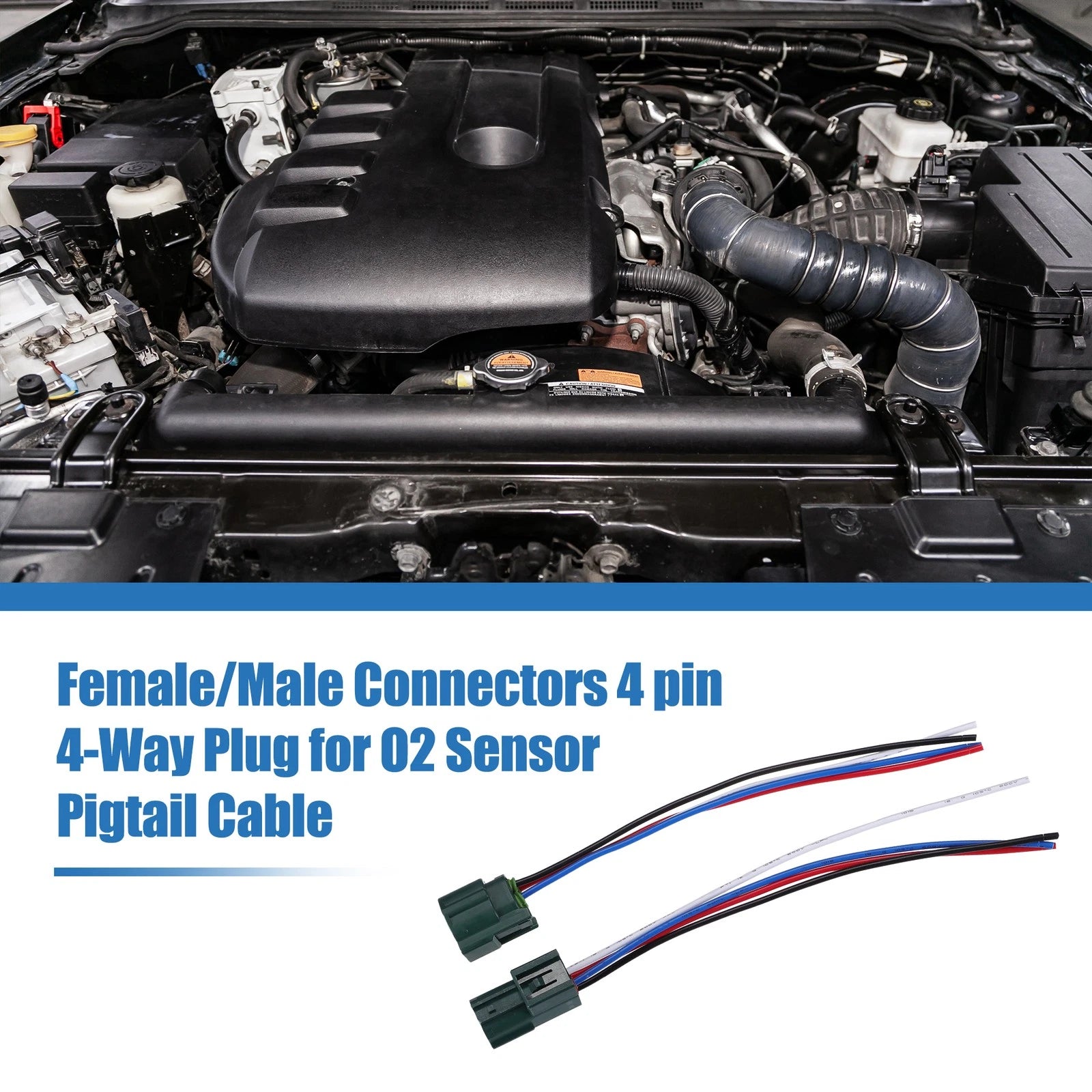 Oxygen Sensor O2 Front Set with Terminals for Nissan Subaru (2005–2014)