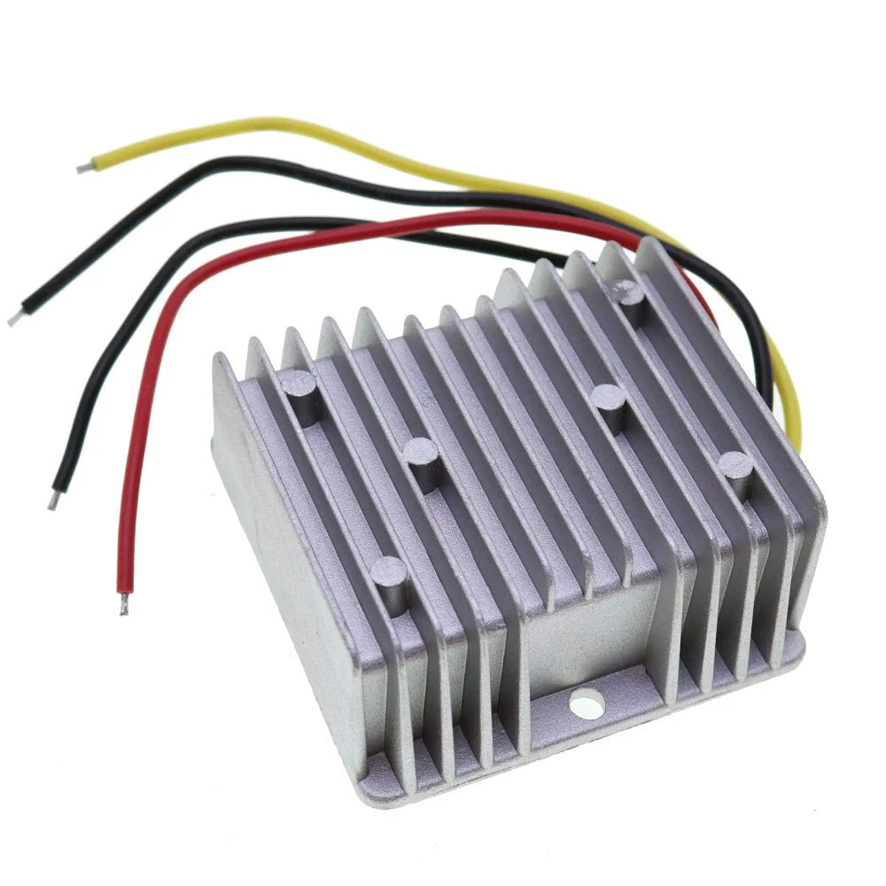 Voltage Reducer Converter Regulator DC48V to DC12V 10A Waterproof For Golf Cart