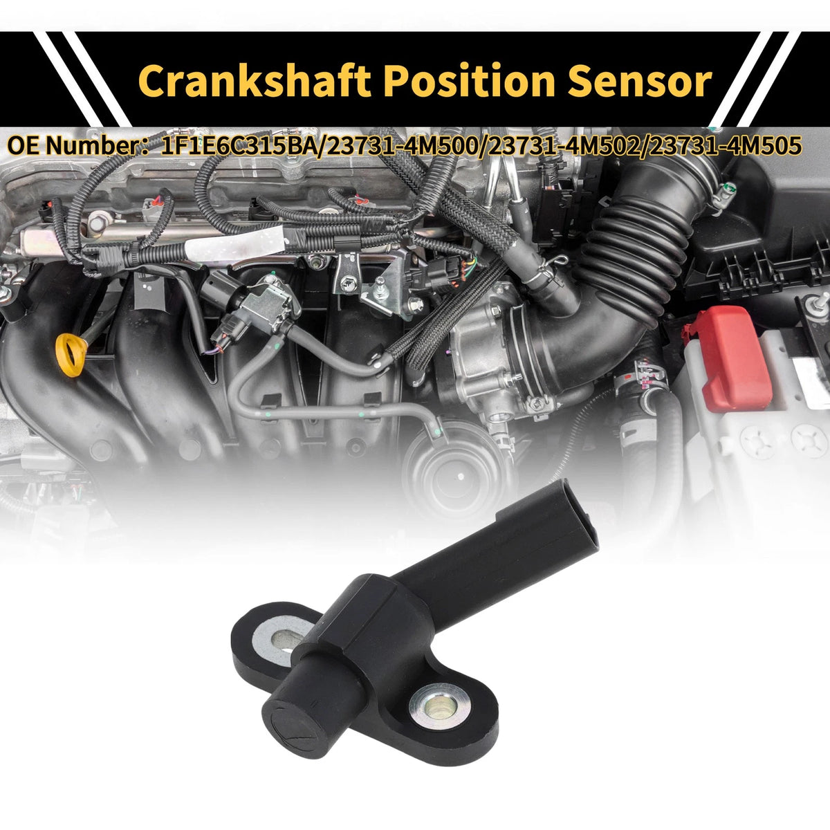 Crankshaft Position Sensor for Nissan Titan 5.6 (2004–2015) No. 23731-4M500