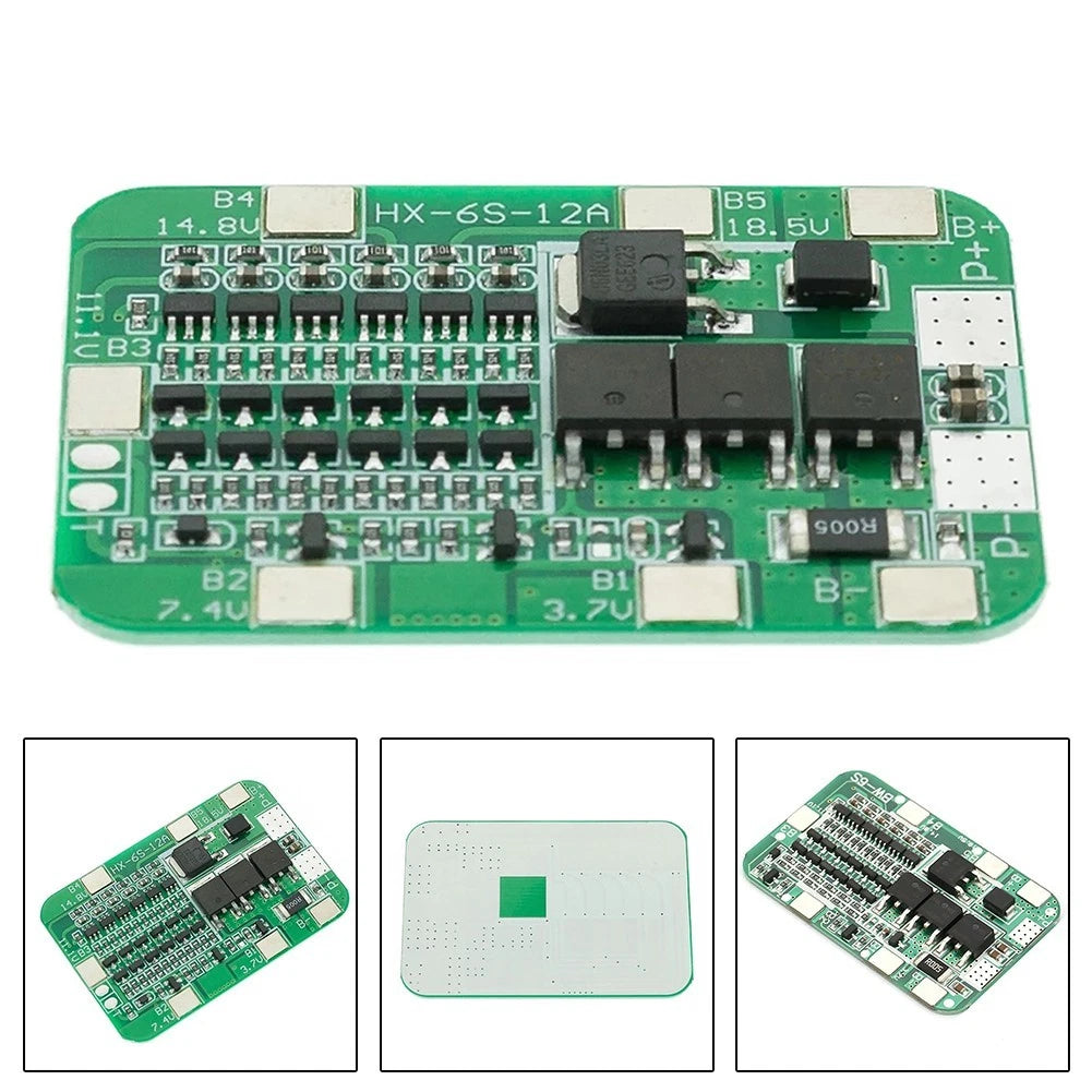 6S 15A 24V PCB for 18For 650 Battery Kits