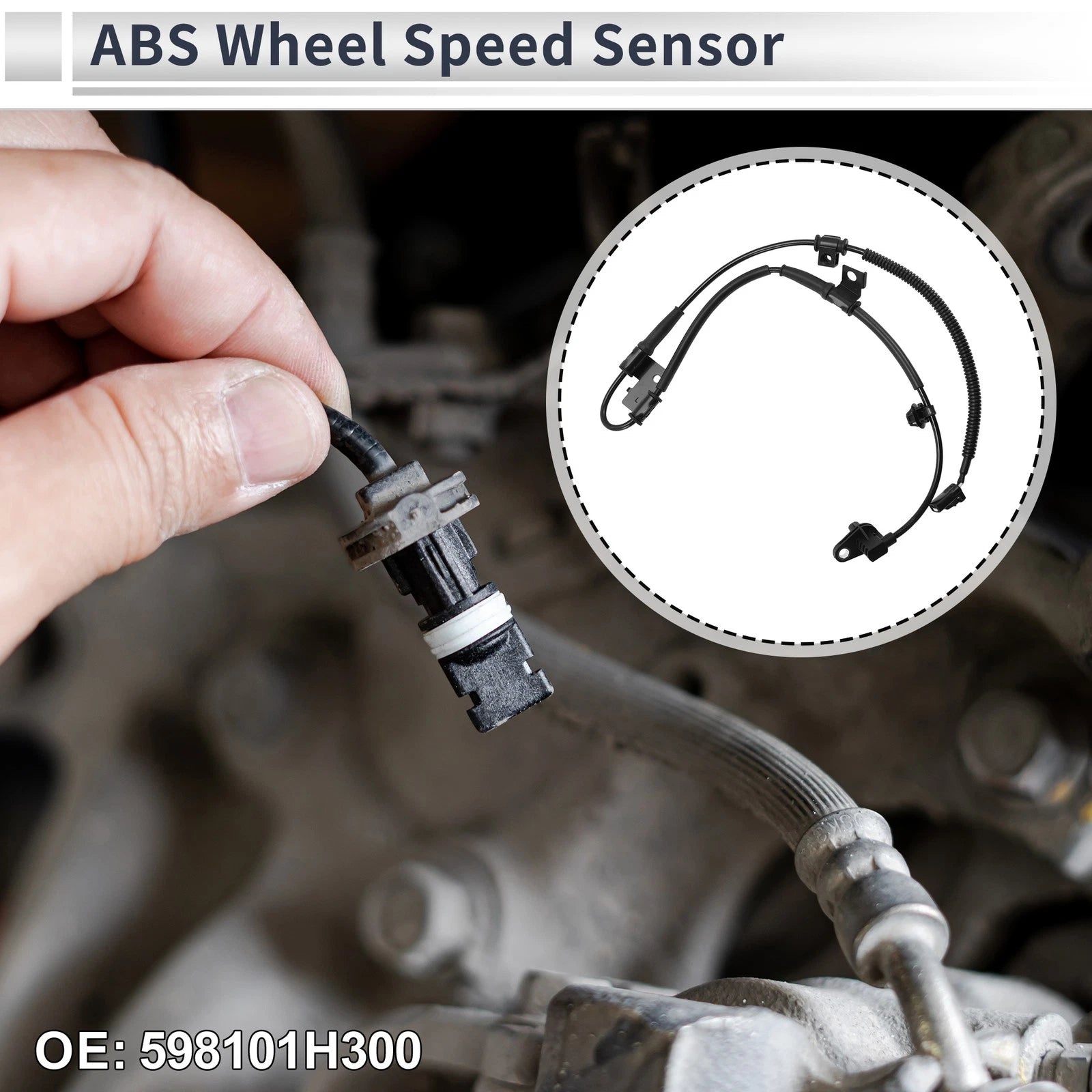 ABS Wheel Speed Sensor Replacement for Hyundai i30 (2007–2012)