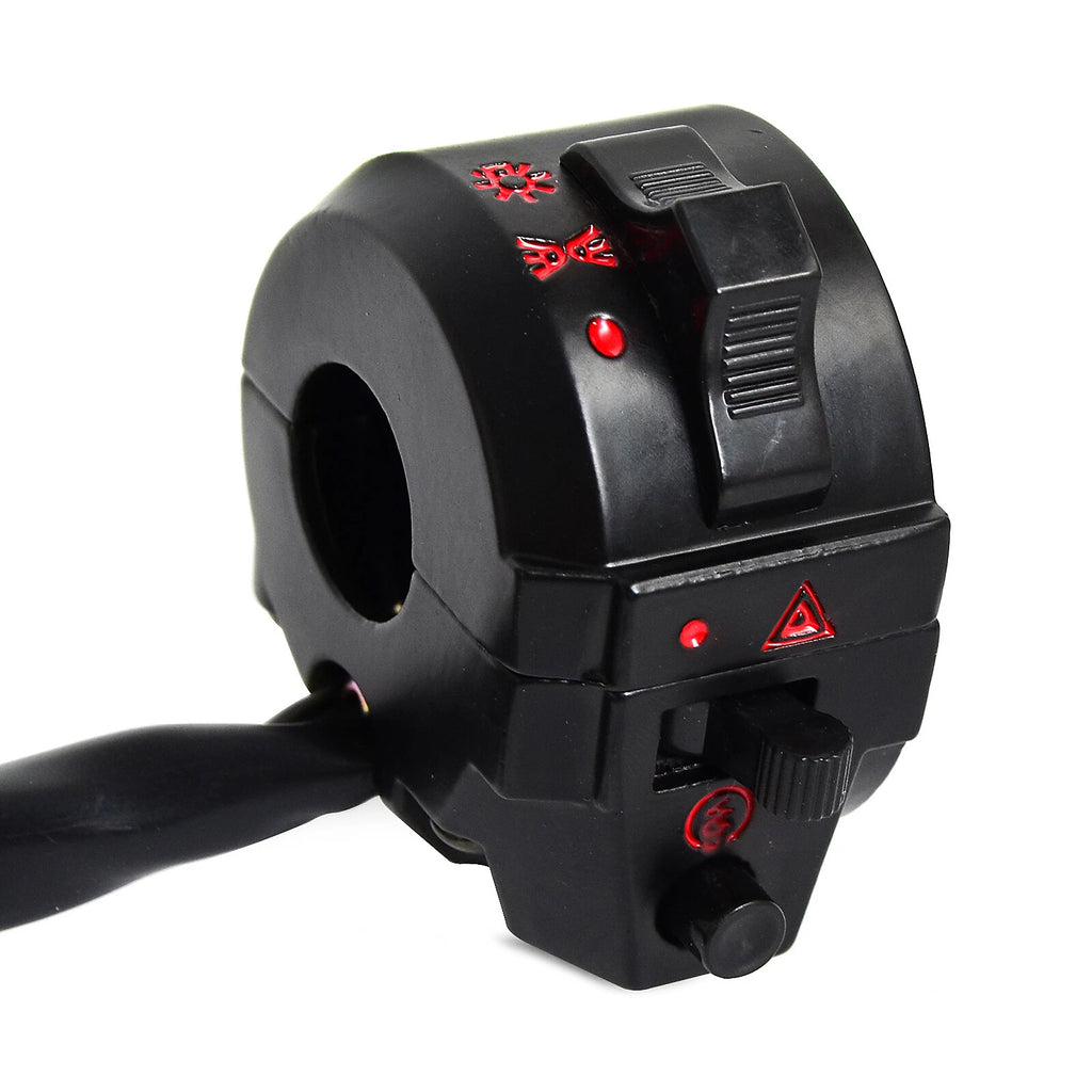 7/8" Handlebar Electrical Control Switch for Motorcycle