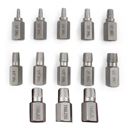 13 Pcs Bolt Extractor Kit for Automotive Use