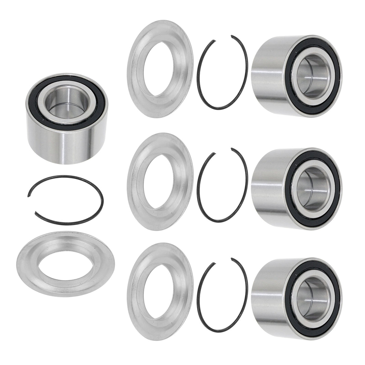 Front and Rear Wheel Bearing Set for Can-Am Outlander 650 4X4 (2006–2012)