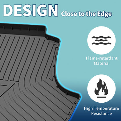 Cargo Liner Rear Trunk Mat TPE Flat Face for Lexus ES (2018–2024)