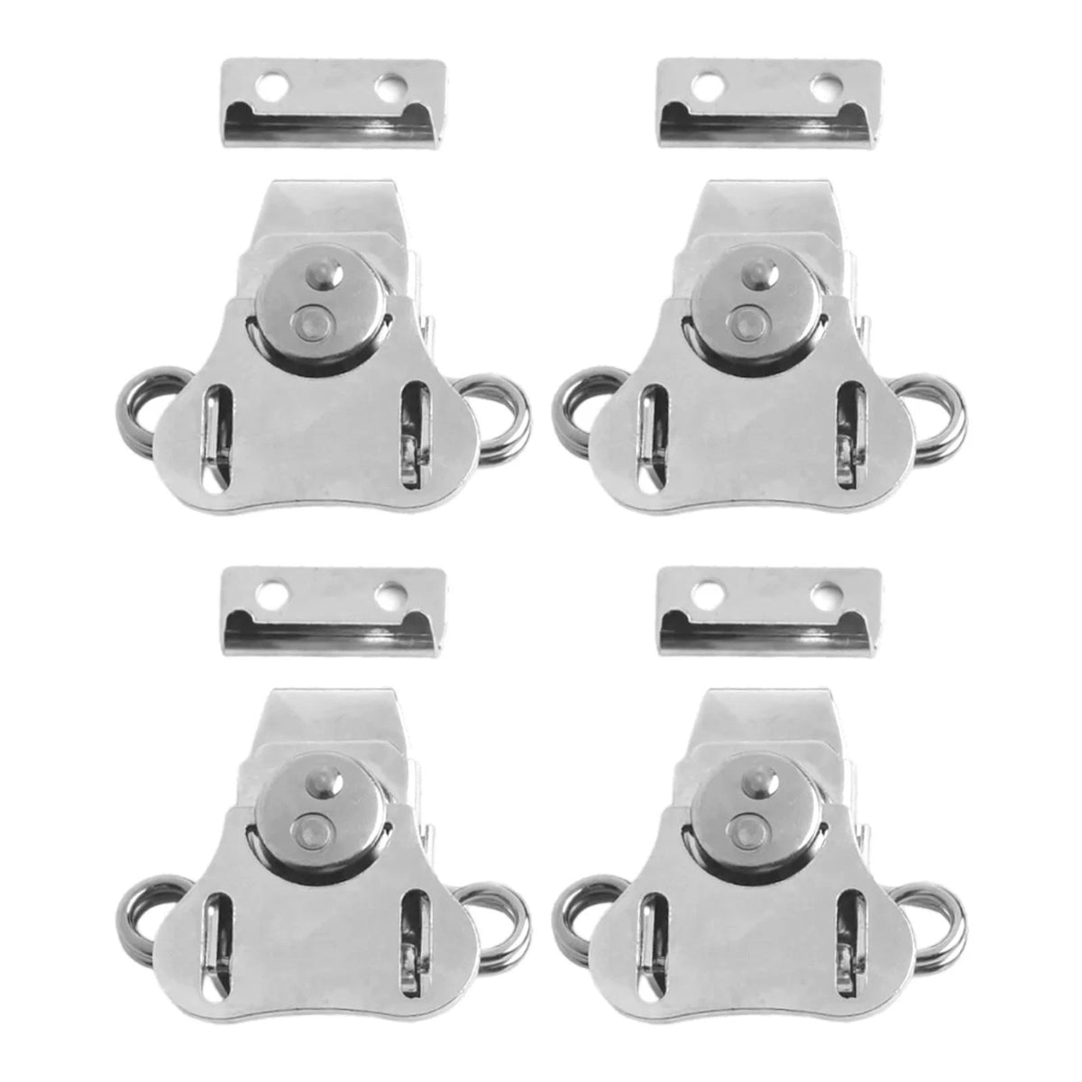 4-Pack Spring Loaded Butterfly Latch for Heavy Duty Applications