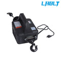 2X Portable Electric Hoist Winch 1100lbs Wireless Remote Control 1500W