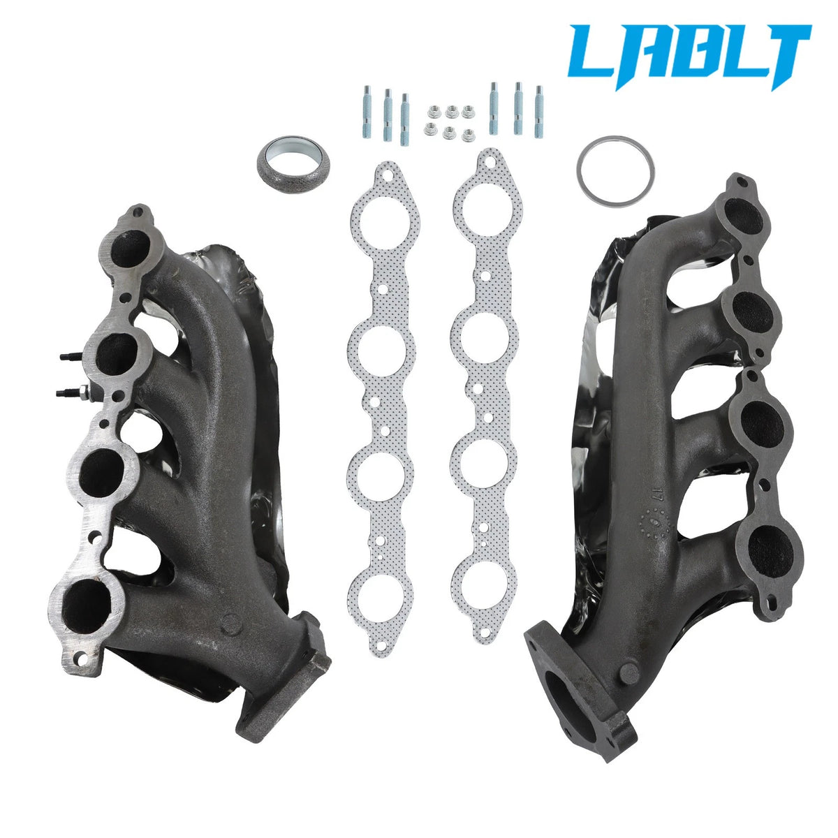 LH+RH Exhaust Manifold for Chevy Express Silverado Avalanche 1500 (1999–2013)