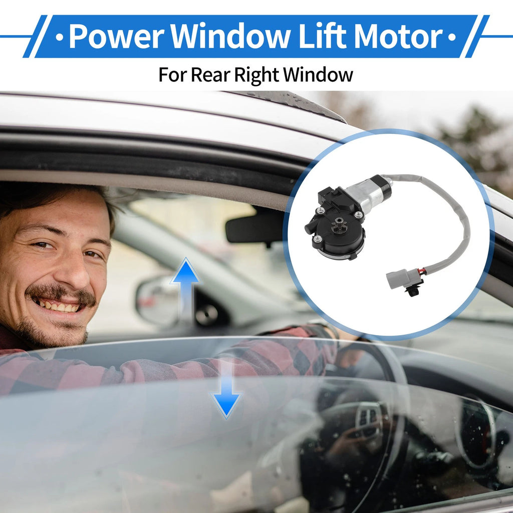 Power Window Regulator Lift Motor Rear Right Replacement for Lexus LX470 (1998–2007)