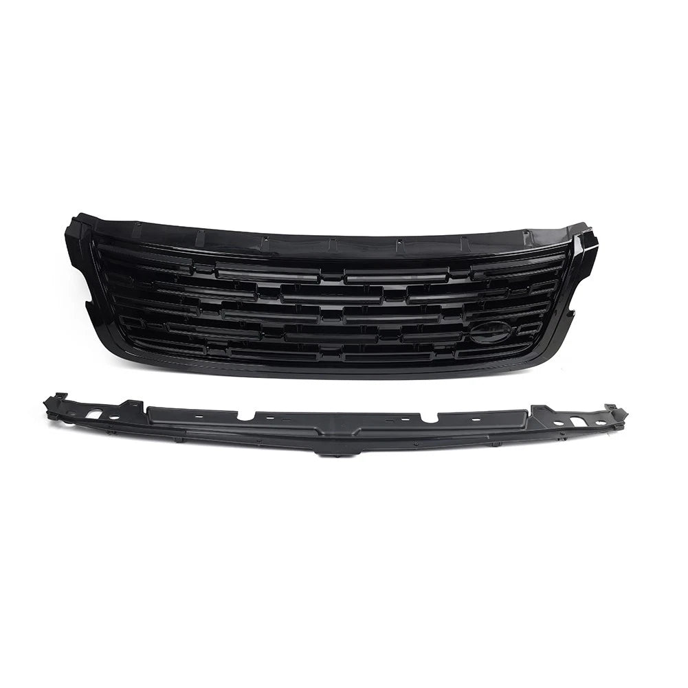 Front Center Radiator Upper Grille Glossy Black for Range Rover Velar (2017–2024)