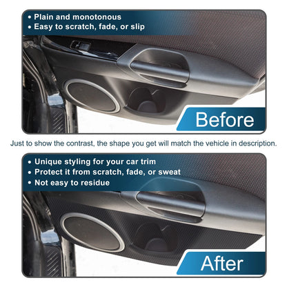 Set of 2 Door Kick Guards for Mazda Atenza (2017–2019) Front Rear