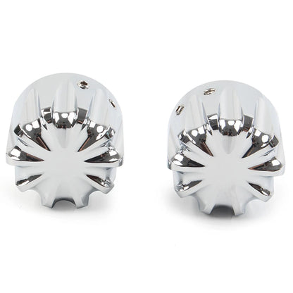 Chrome Front Axle Nut Cover Bolt for Harley Touring Softail (2000–2023)